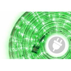 LED světelný kabel, 240 diod, 10 m, zelený